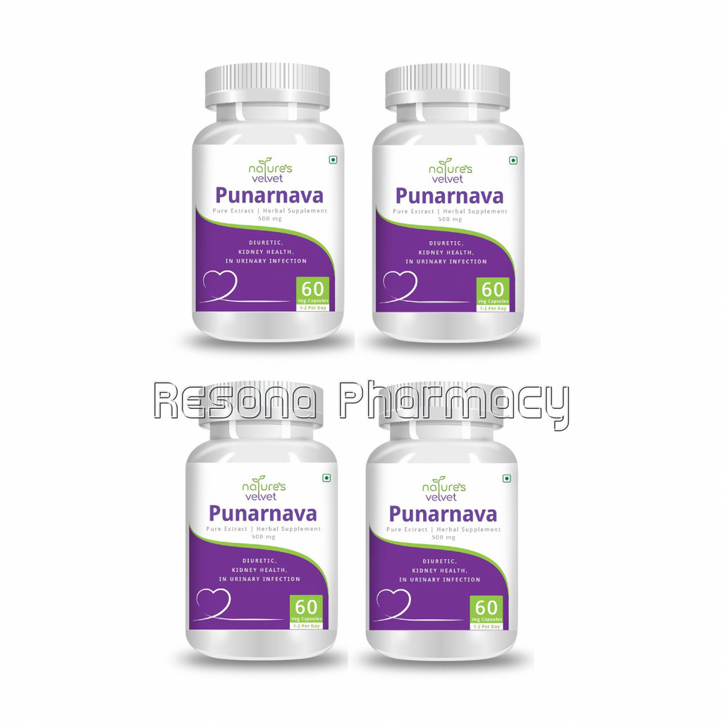 Punarnava Pure Extract   Herbal And NaNaturalFor Kidney Health Pack Of 4