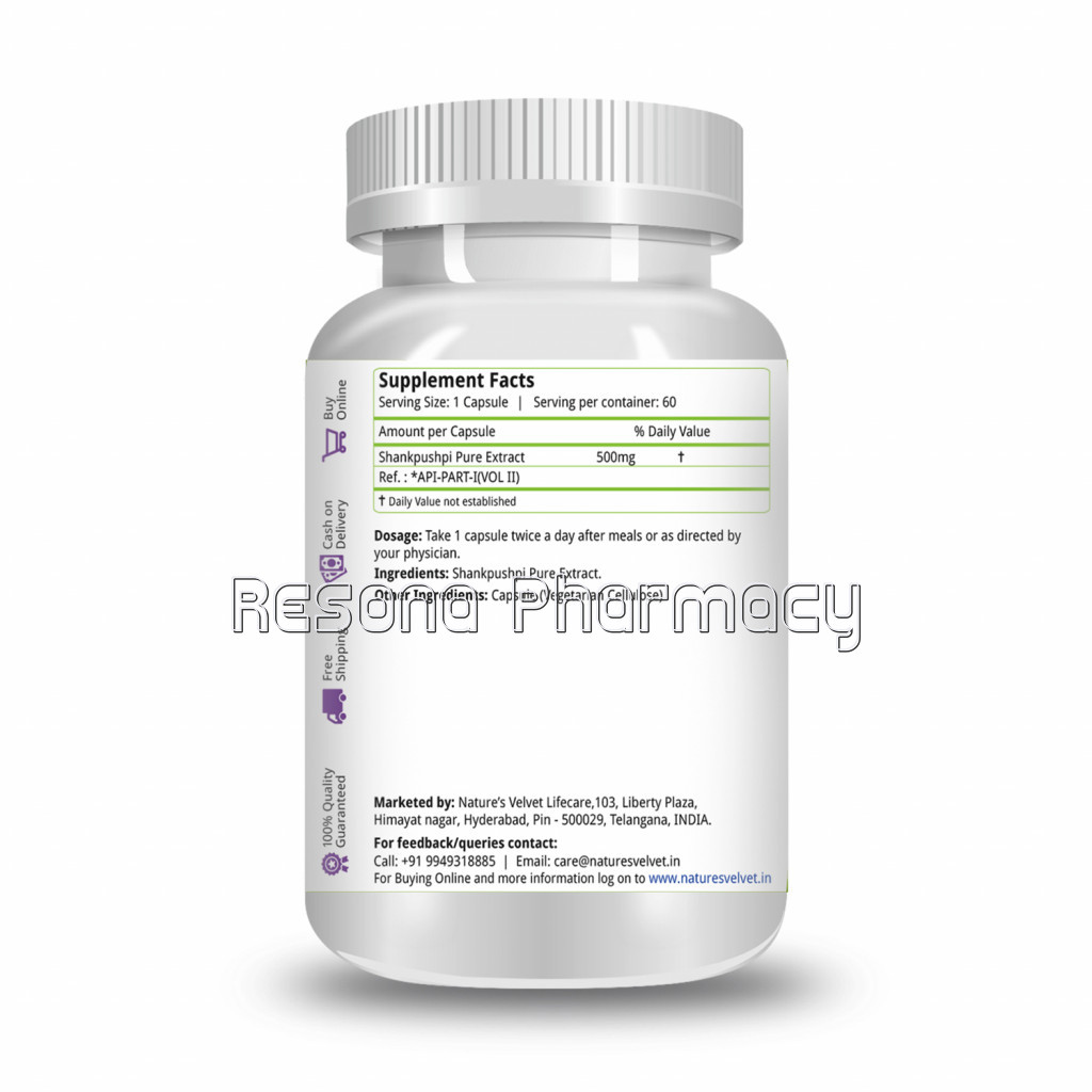 Shankpushpi Pure Extract   Supports Healthy Nervous System Pack Of 1