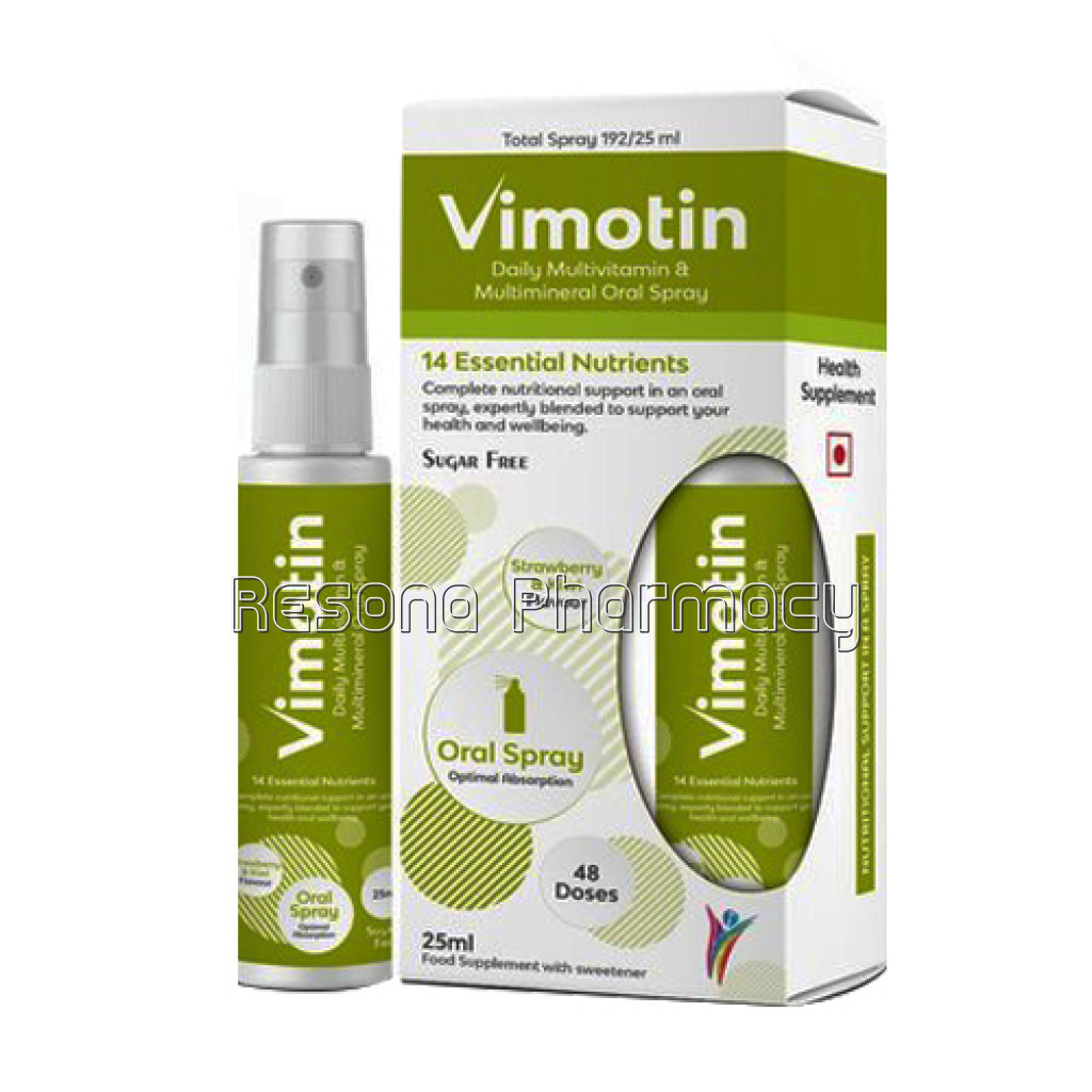 Multivitamin And Multimineral Oral Spray