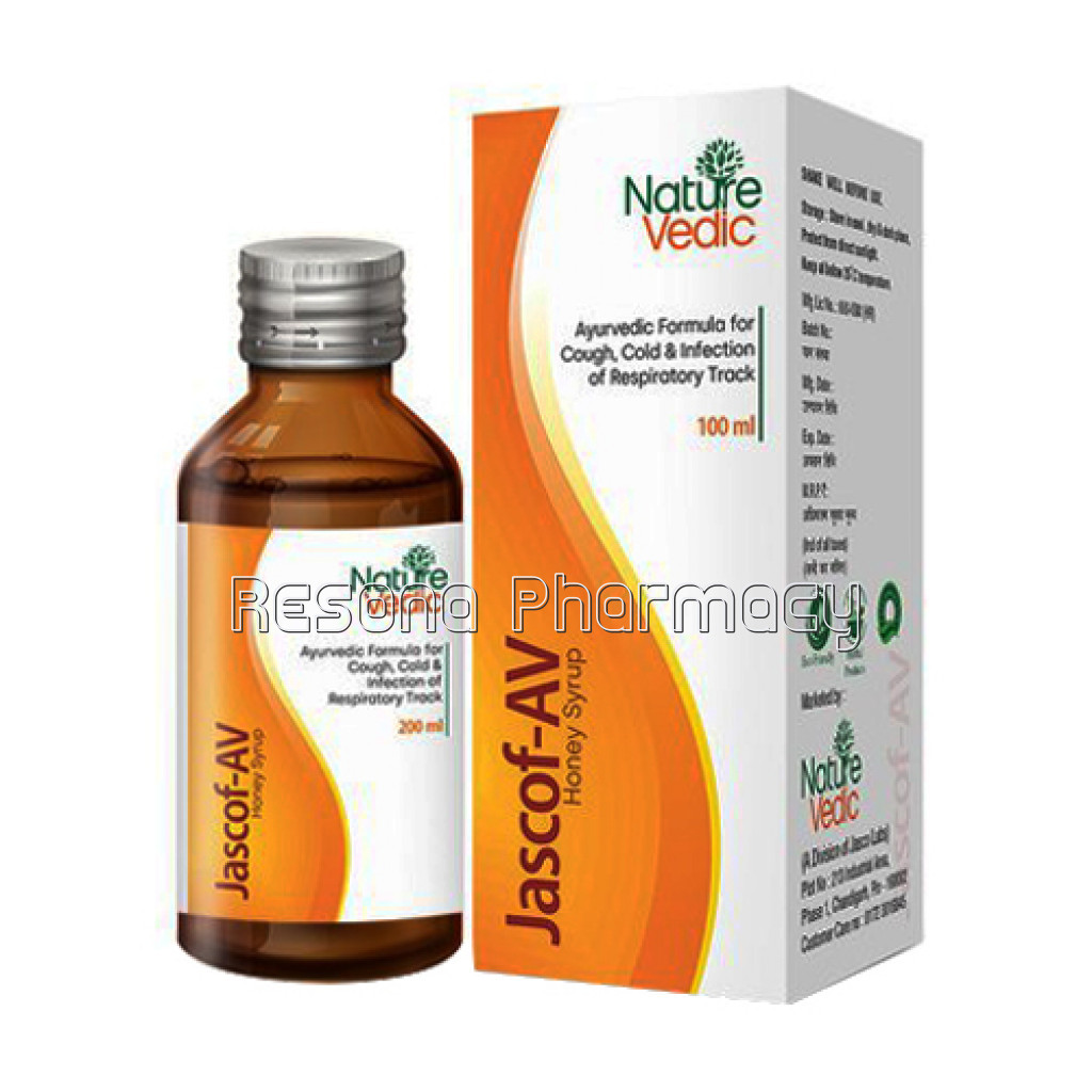 Jascof Av Honey Syrup 200Ml