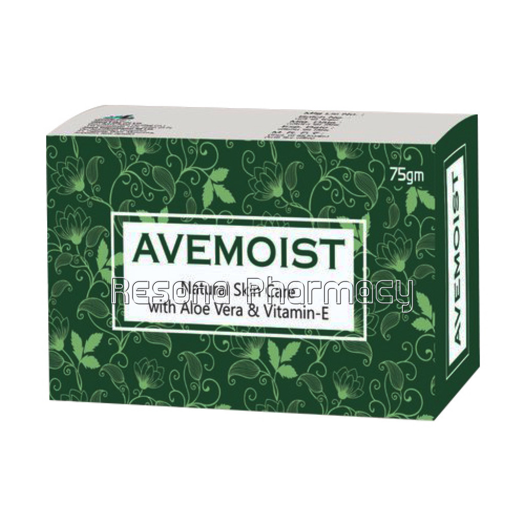 Avemoist NaNaturalSkin Care With Aloe Vera and Vitamin E Soap