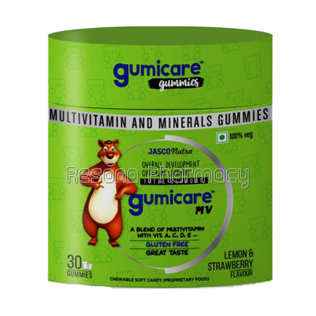 Gumicare Gummies Lemon And Strawberry Flavour