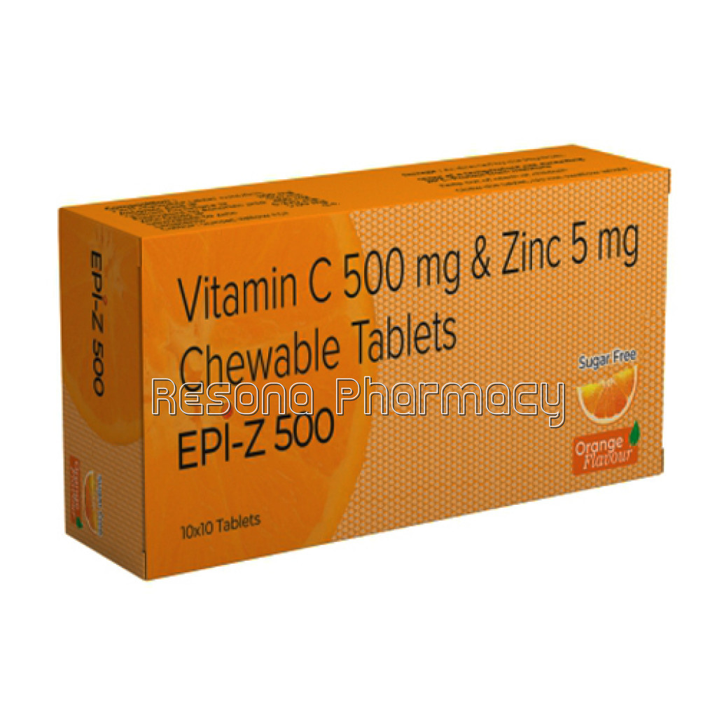 Epi Z 500 Chewable Tablets