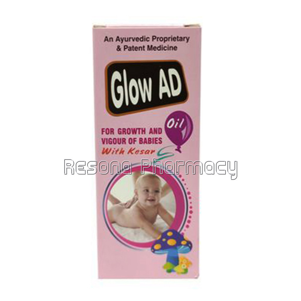 Glow Ad Massage Oil For Kids 100Ml