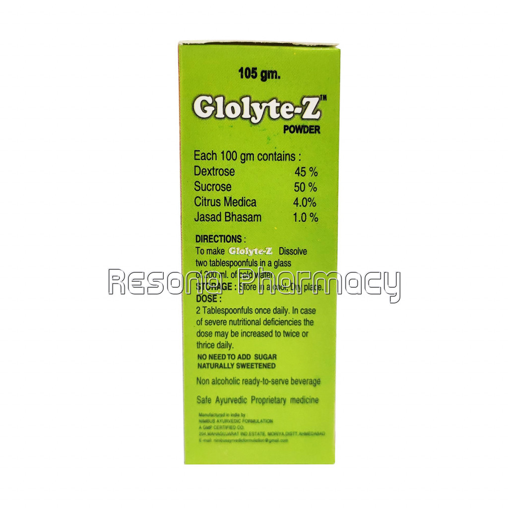 Glolyte Z   Glucose Powder