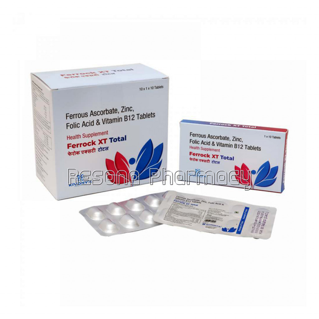 Ferrock Xt Total Tablets