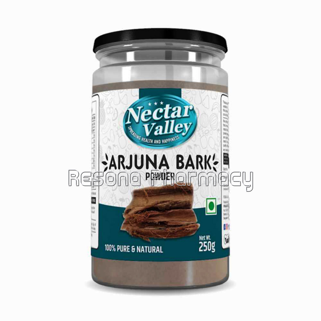 Nectar Valley Arjuna Bark/ Arjun Chal Powder (Terminalia Arjuna) Pure and Organically Processed Bark Powder   250G