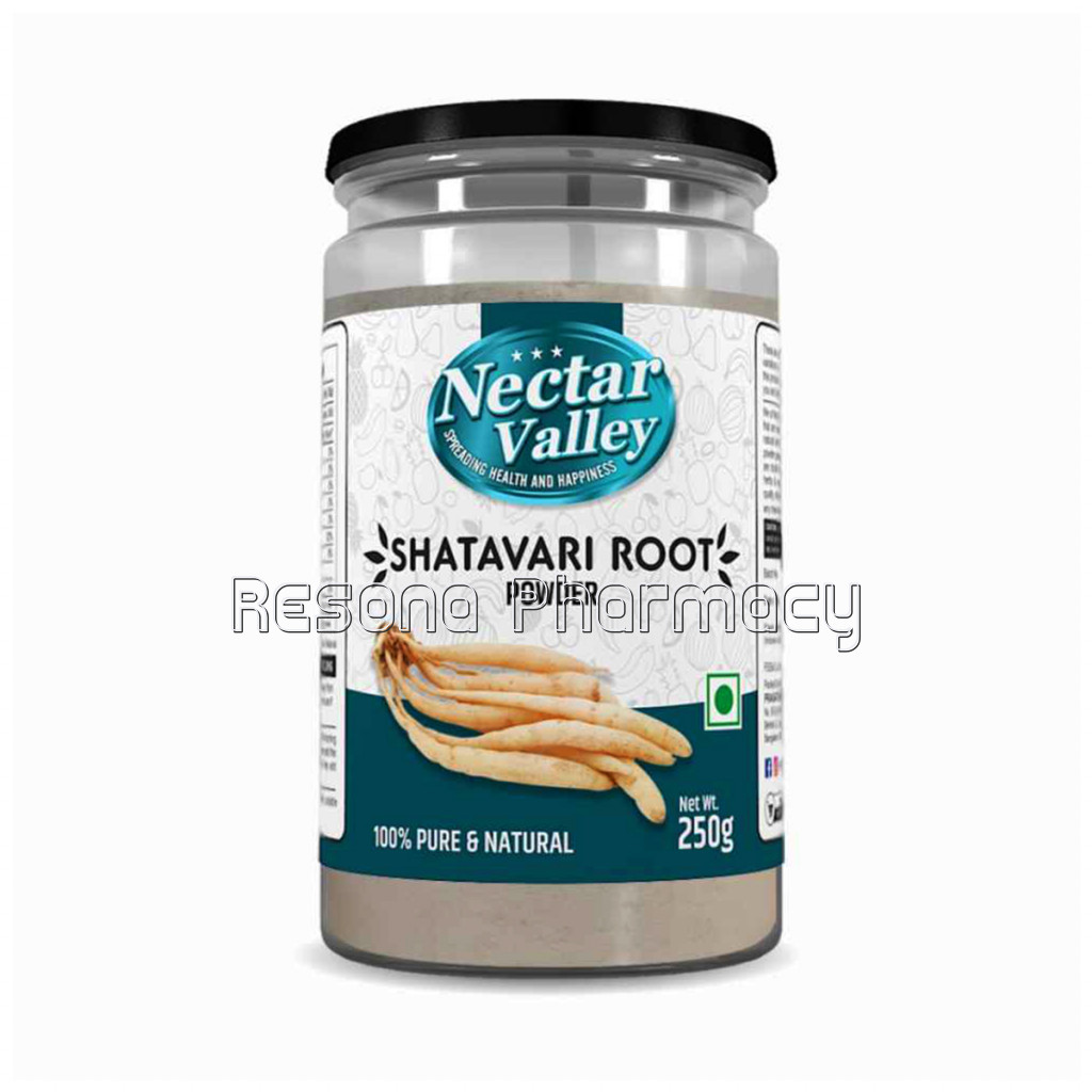 Nectar Valley Shatavari Powder (Asparagus Racemosus), Rejuvenative For Vata And Pitta That Promotes Vitality And Strength 100% Pure and Organically Processed Fine Powder   250G