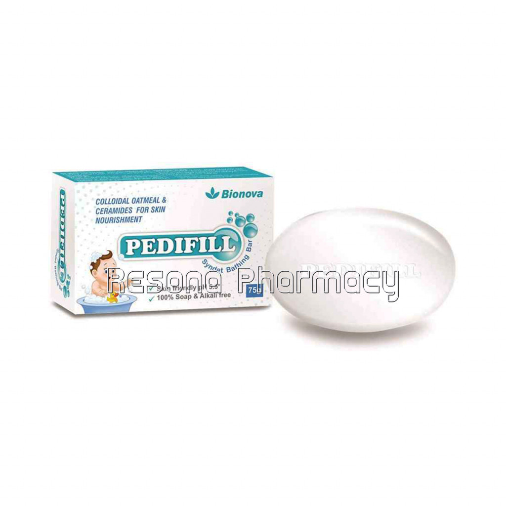 Bionova Pedifill Syndet Bathing Bar   75G