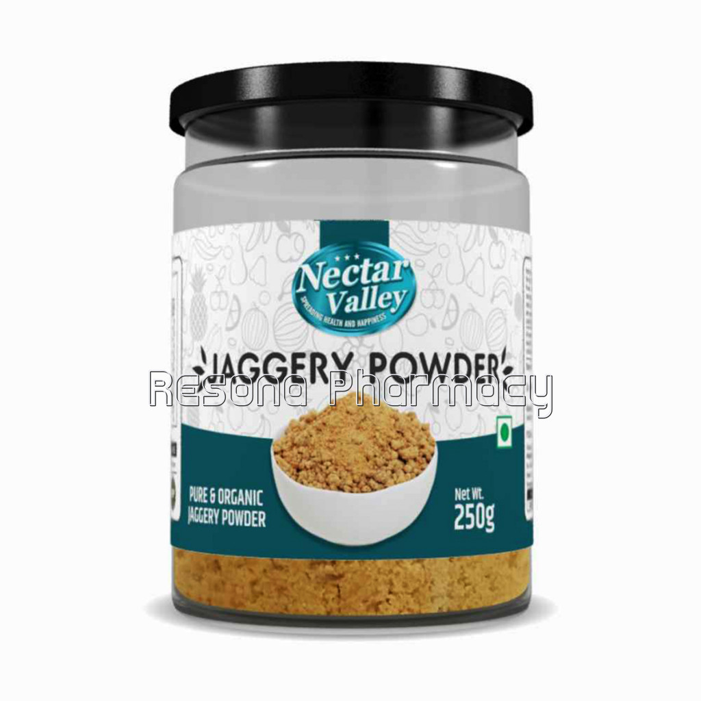 Nectar Valley Jaggery Powder (Gur) | Free From Additives, Pesticides and Nutritionally Rich |Pure and Organically Processed   250G