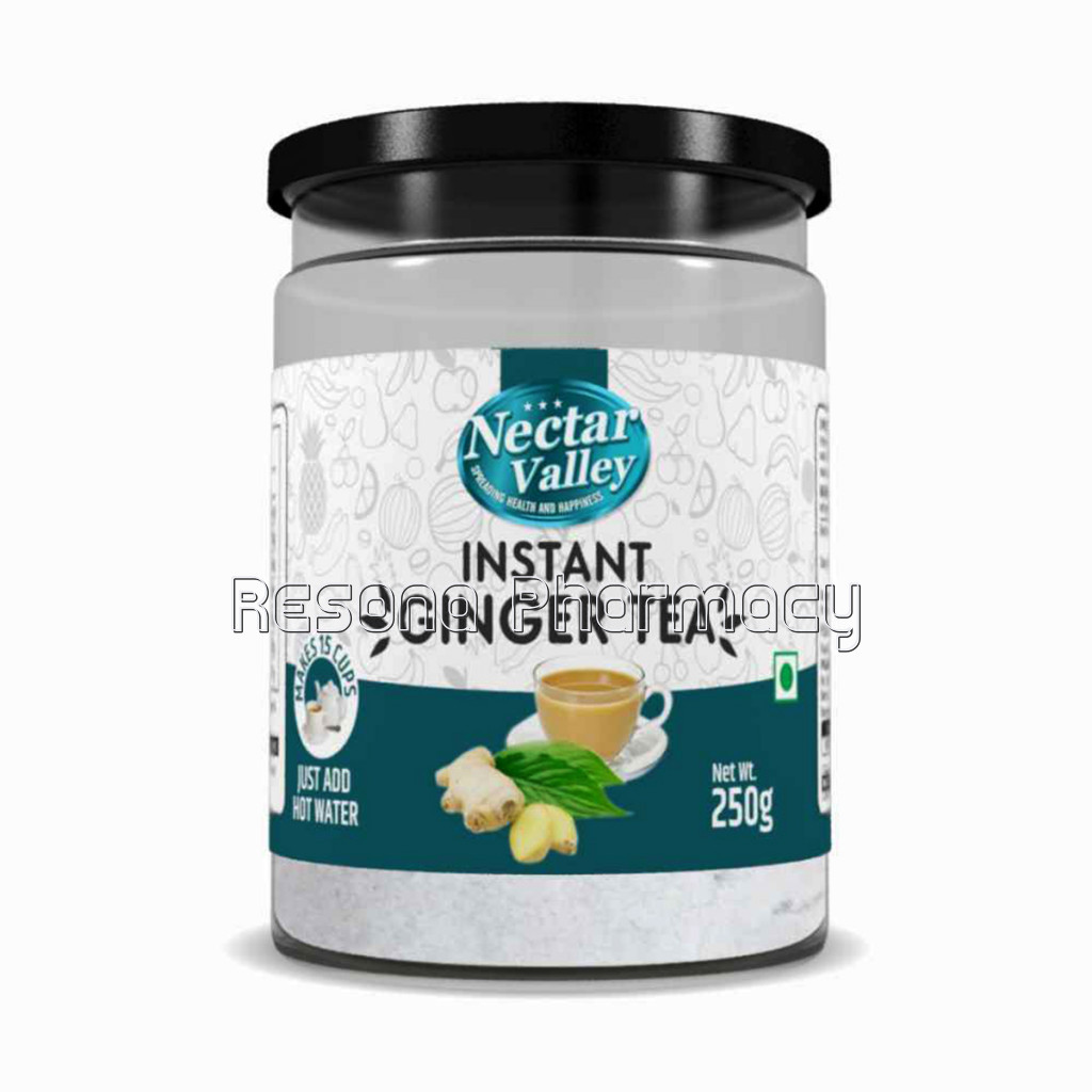 Nectar Valley Instant Tea Premix With Ginger (Chai) | With NaNaturalExtracts Of Tea and Ginger | Just Aad Hot Water | Makes 15 Cups   250G