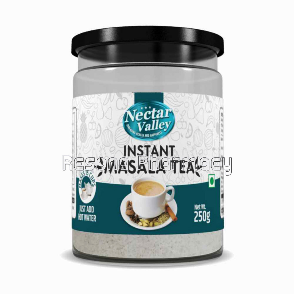 Nectar Valley Instant Masala Tea Premix (Chai) | With NaNaturalExtracts Of Tea and Spices | Just Add Hot Water | Makes 15 Cups   250G