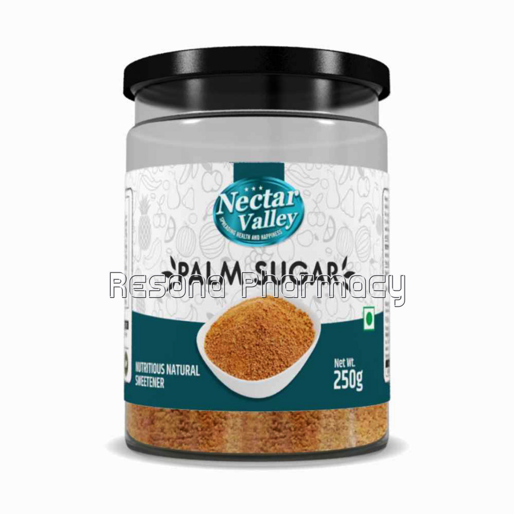 Nectar Valley Palm Sugar | NaNaturalSweetener With Minerals and Low Glycemic Index | Replace 1:1 Refined Sugar   250G