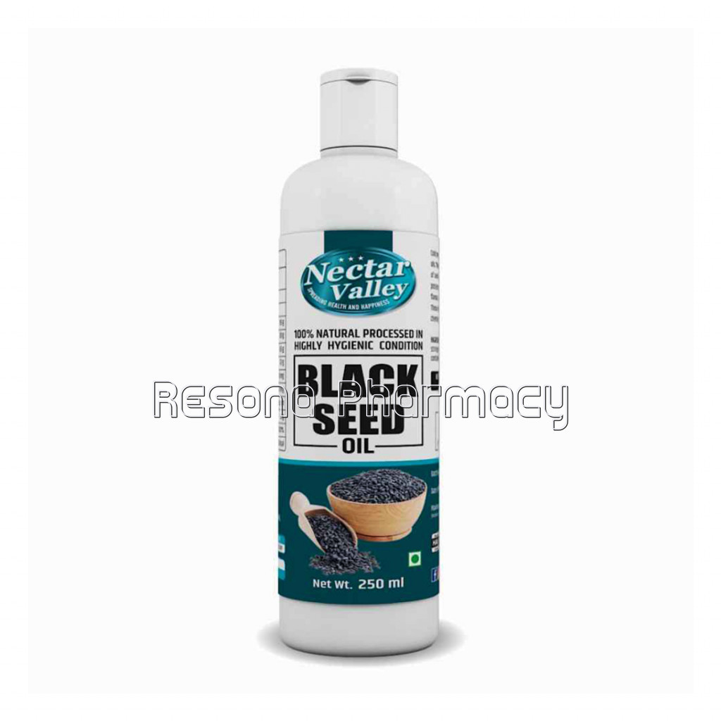 Nectar Valley Black Seed Oil (Kalonji Oil / Nigella Sativa Oil / Black Cumin Oil / Kalajira Oil) Organically Processed | Edible Grade   250Ml