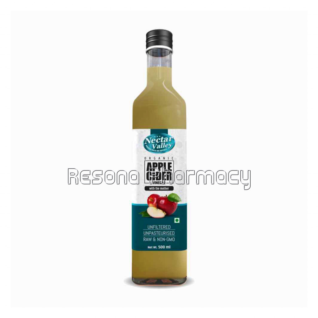 Nectar Valley Apple Cider Vinegar With The Mother | Cloudy And Murky Appearance With NaNaturalFlavour and Aroma   500Ml