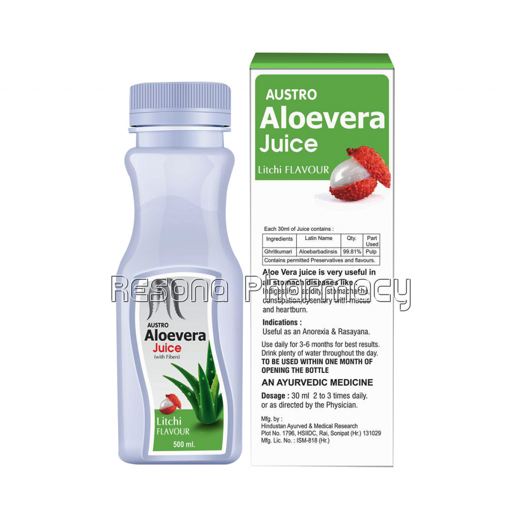 Aloe Vera Juice – Litchi Flavor