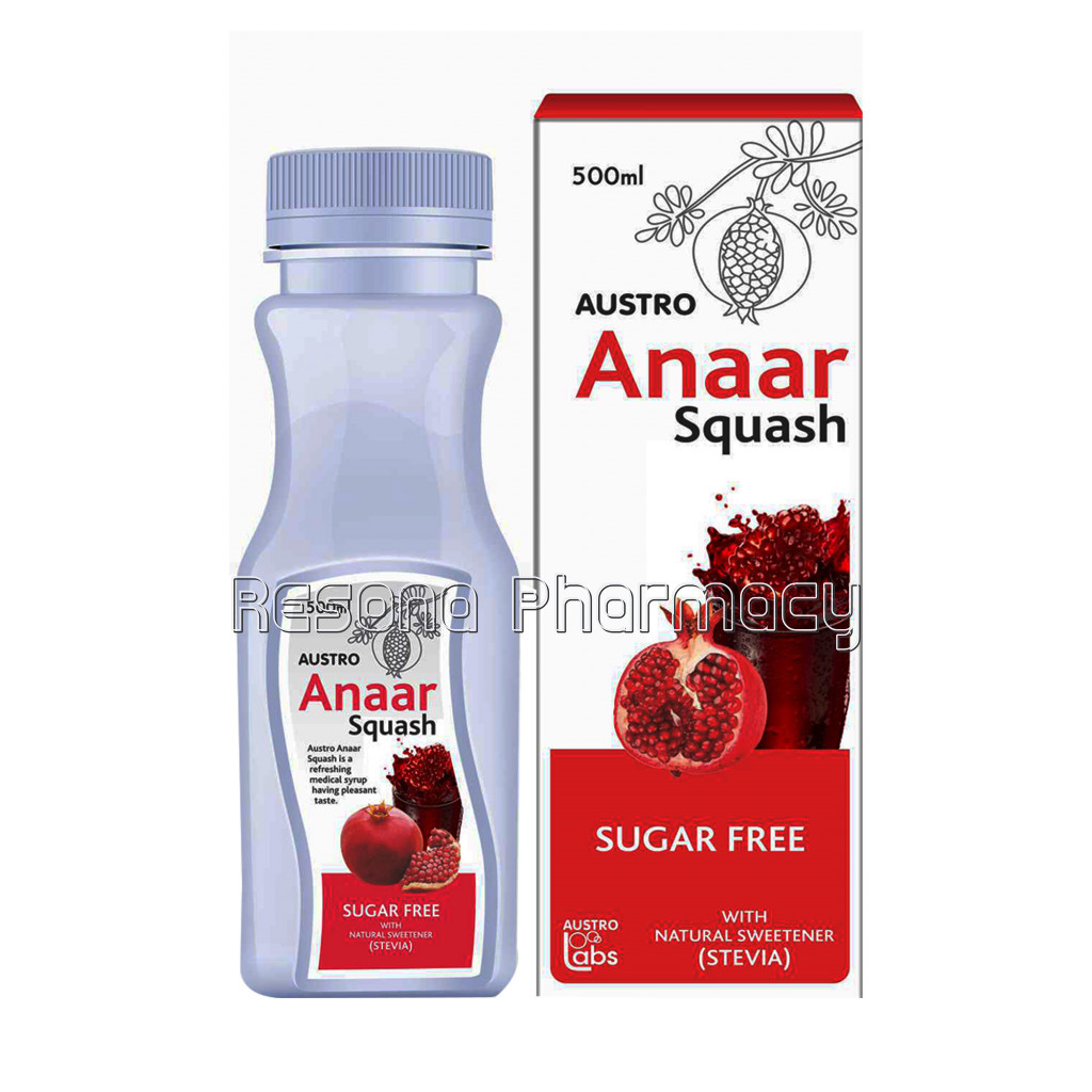 Sugar Free Anaar Squash