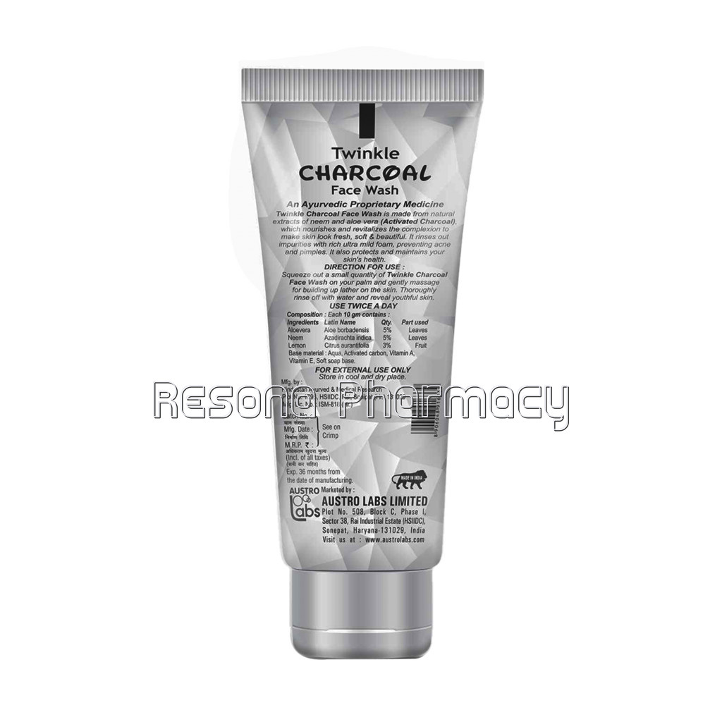 Twinkle Charcoal Face Wash