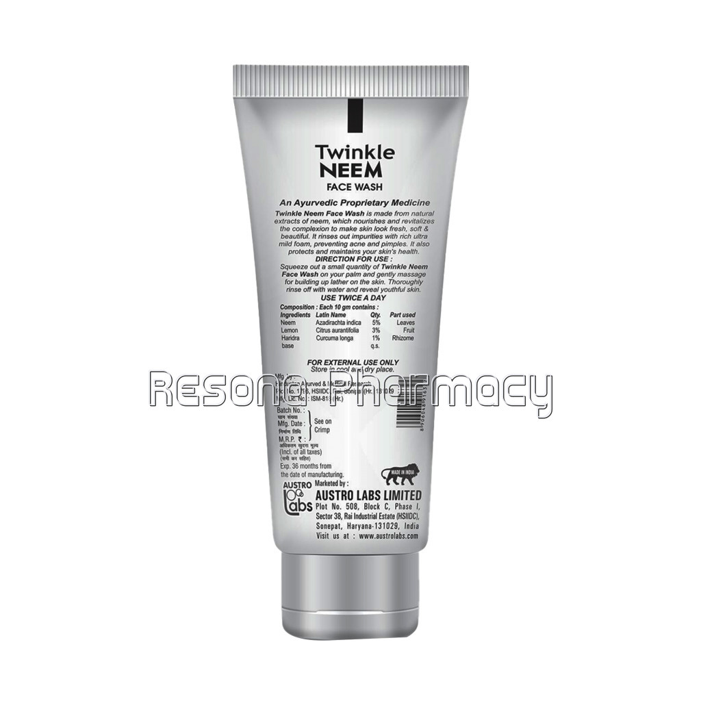 Twinkle Neem Face Wash