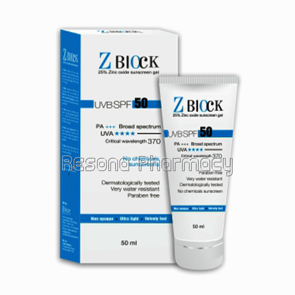 Z Block 25% Zinc Oxide Sunscreen Gel