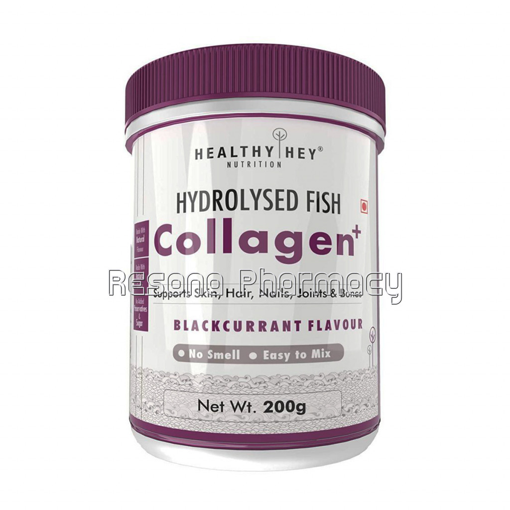 Hydrolyzed Fish Collagen Powder (200G)   Blackcurrant