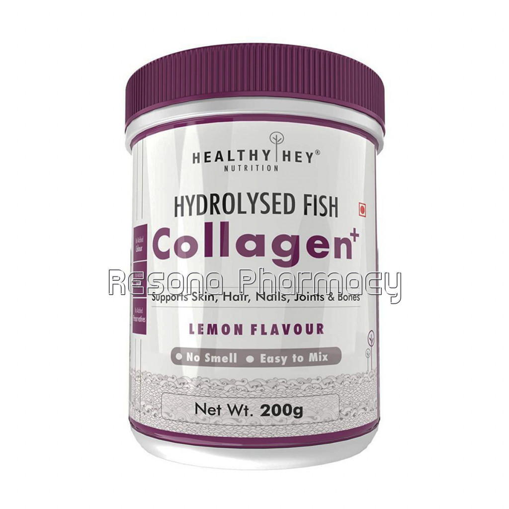 Hydrolyzed Fish Collagen Powder (200G)   Lemon