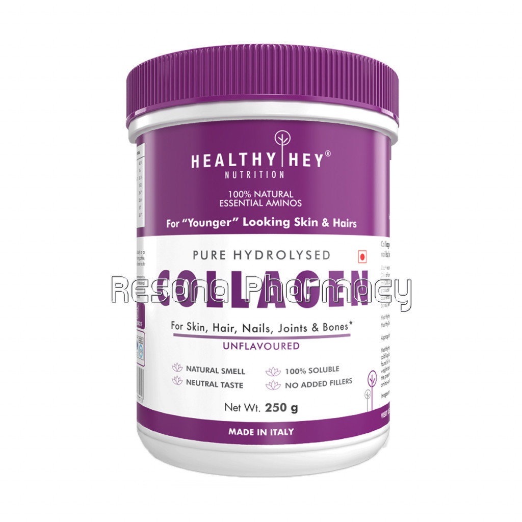 Pure Hydrolysed Collagen Supplement   250G Unflavoured   Made In Italy