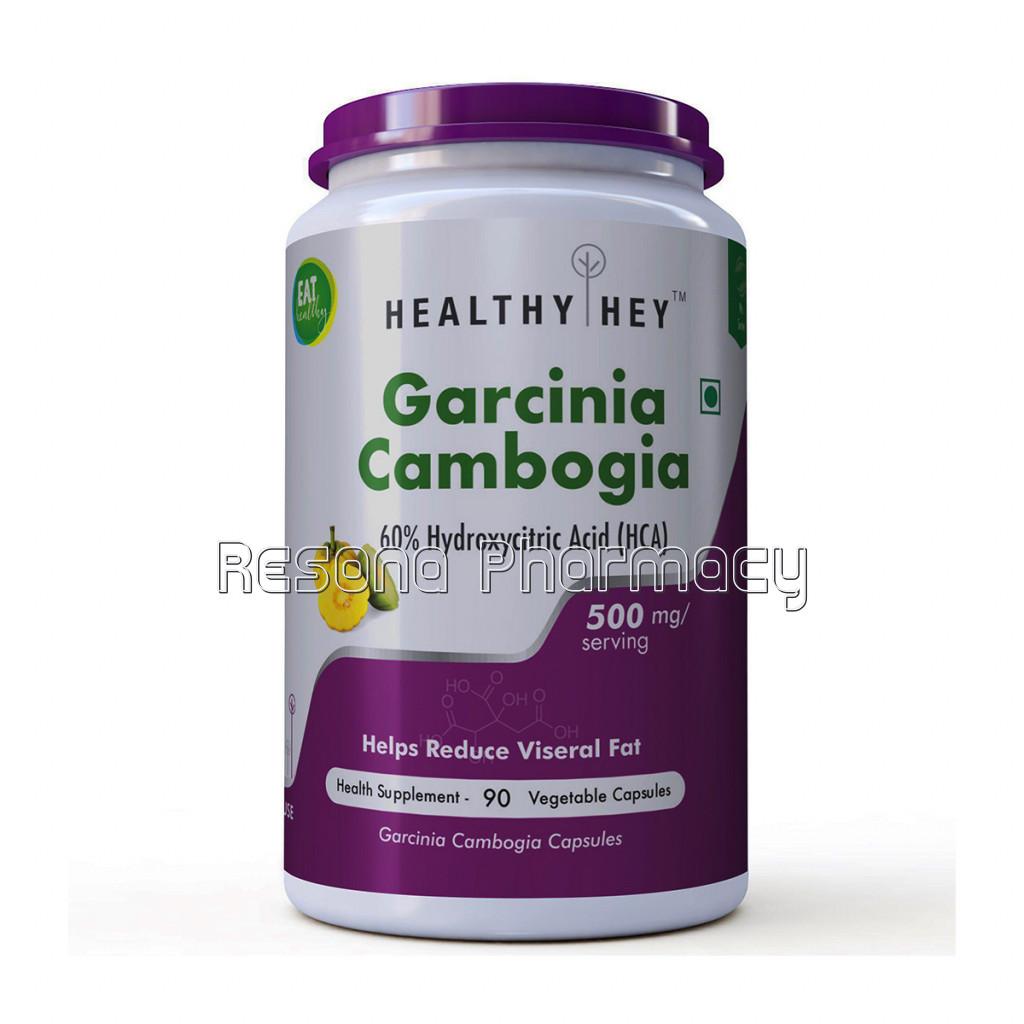 Garcinia Cambogia With Hca Extract   Weight Wellness   NaNaturalAppetite Suppressant   90 Veg. Capsules