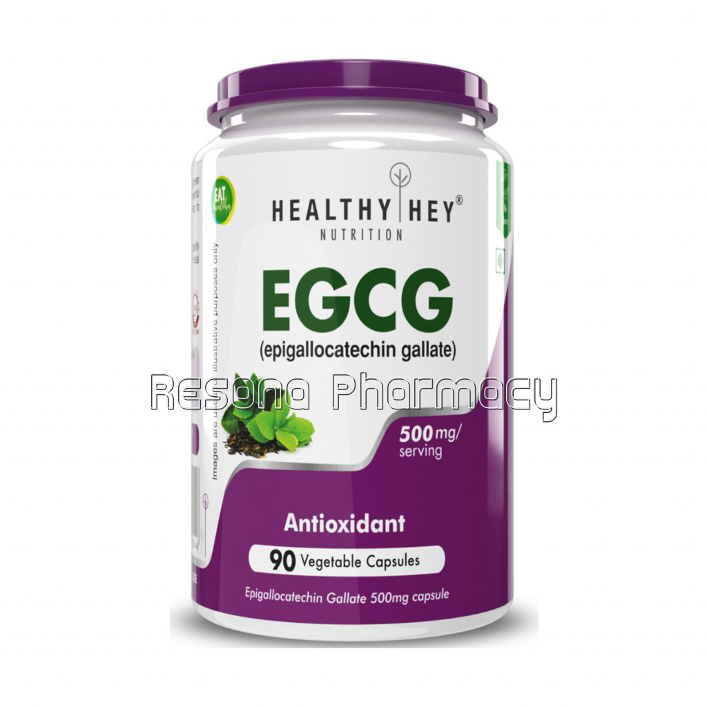 Egcg From Green Tea Extract   500Mg Egcg   Antioxidant Support   90 Veg. Capsules