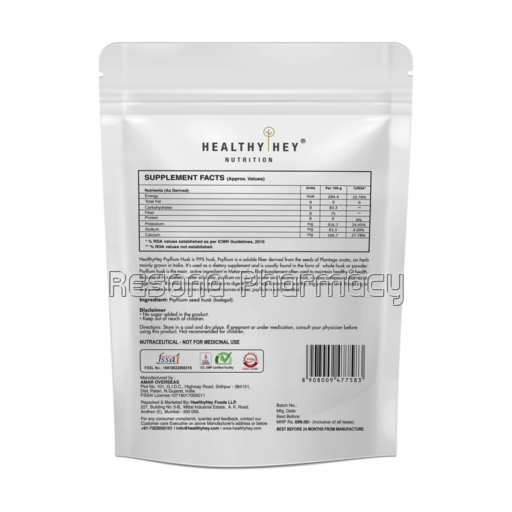 Psyllium Husk 99%   Fibre Support