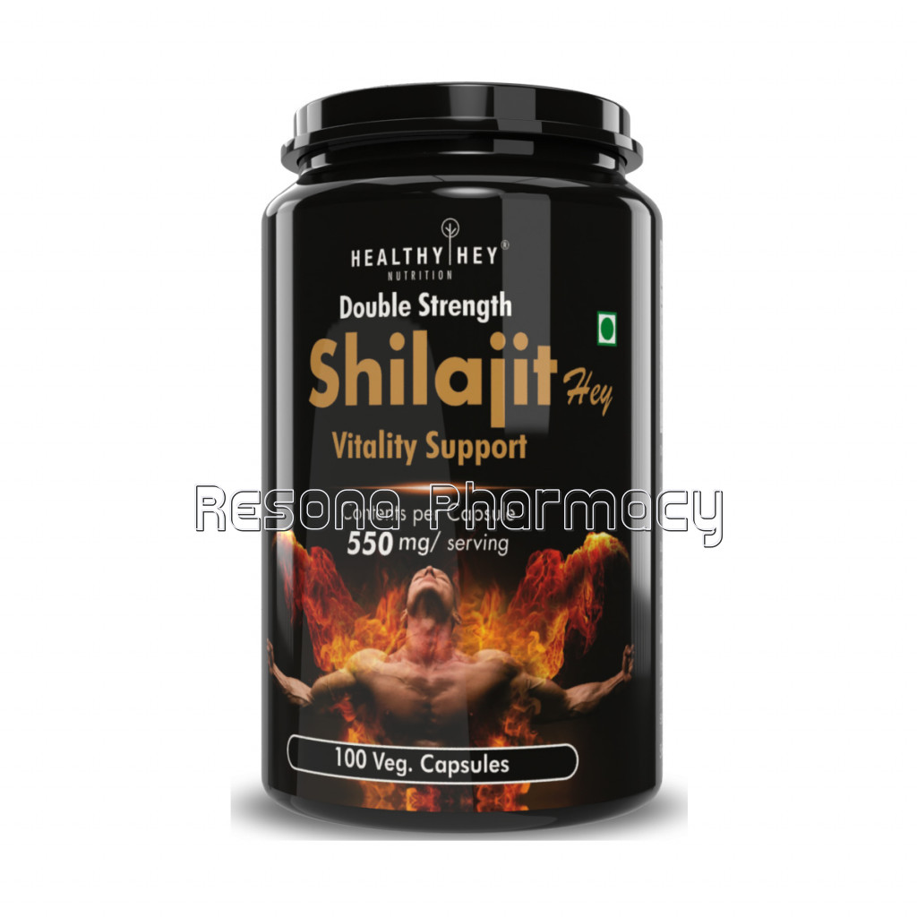 Shilajit With Safed Musli, Tribulus And Ashwagandha   550Mg   100 Vegetable Capsules
