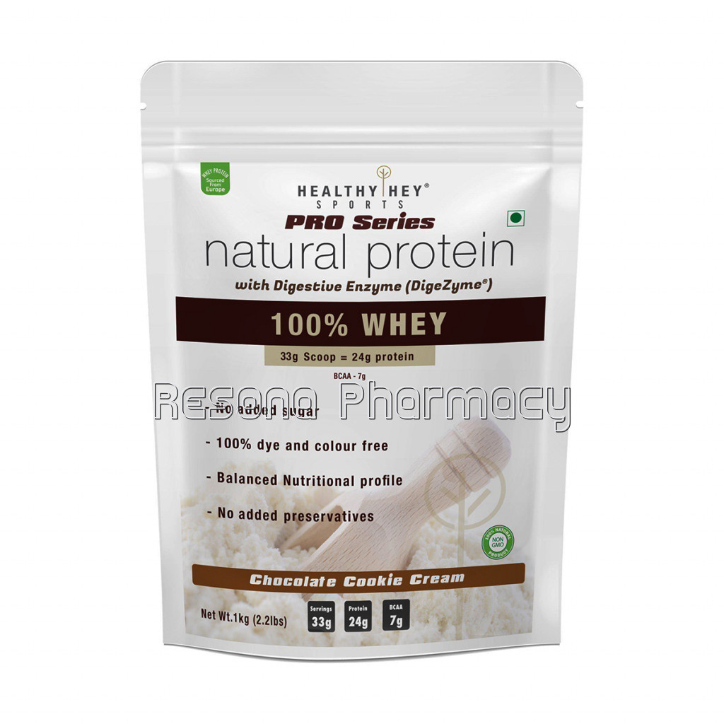 Whey Protein Concentrate – 80% Protein – 1Kg (2.2 Lbs) – Made In Germany – Chocolate Cookie Cream Flavoured