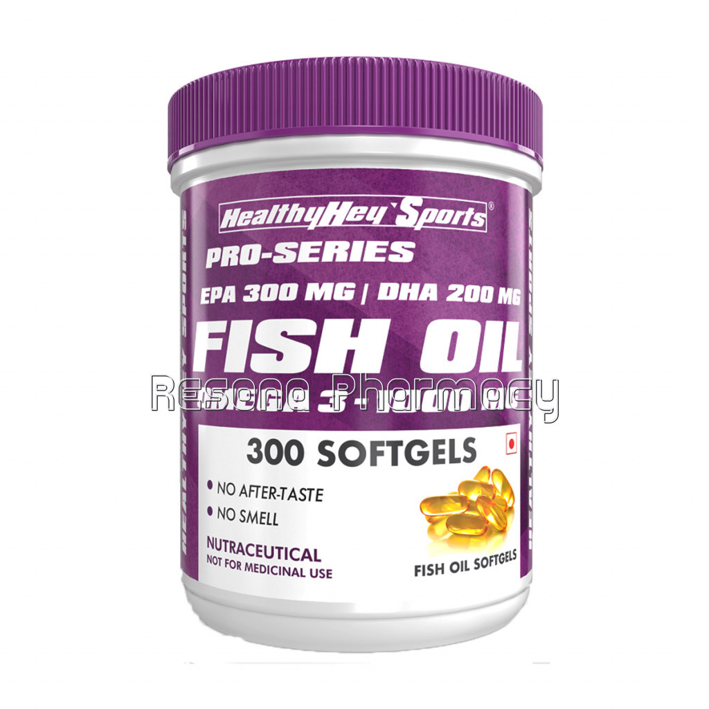 Fish Oil Omega 3 1000Mg   300 Softgel (Epa 300   Dha 200)