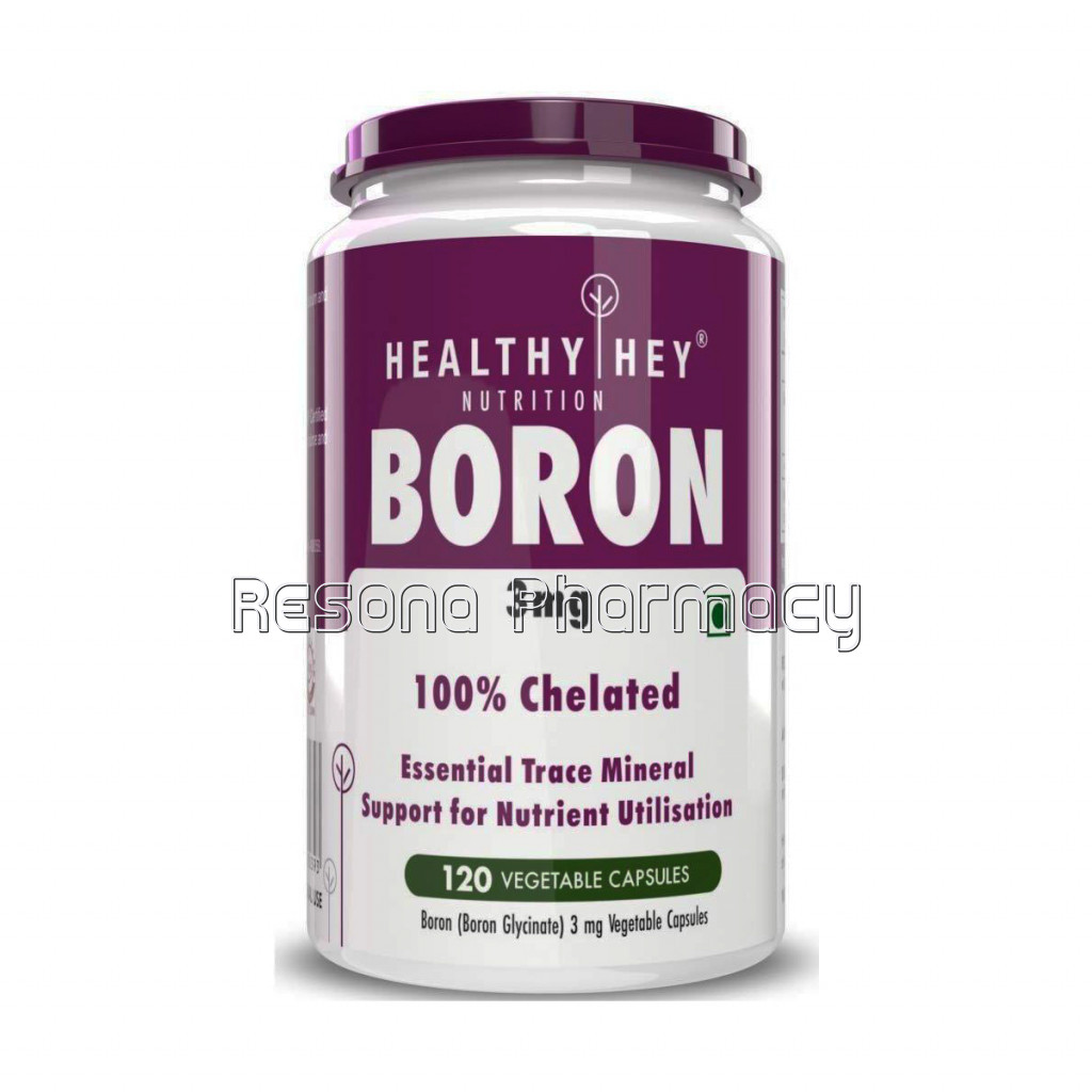 Boron 3Mg   Advanced Chelated   Gluten Free, Non    120