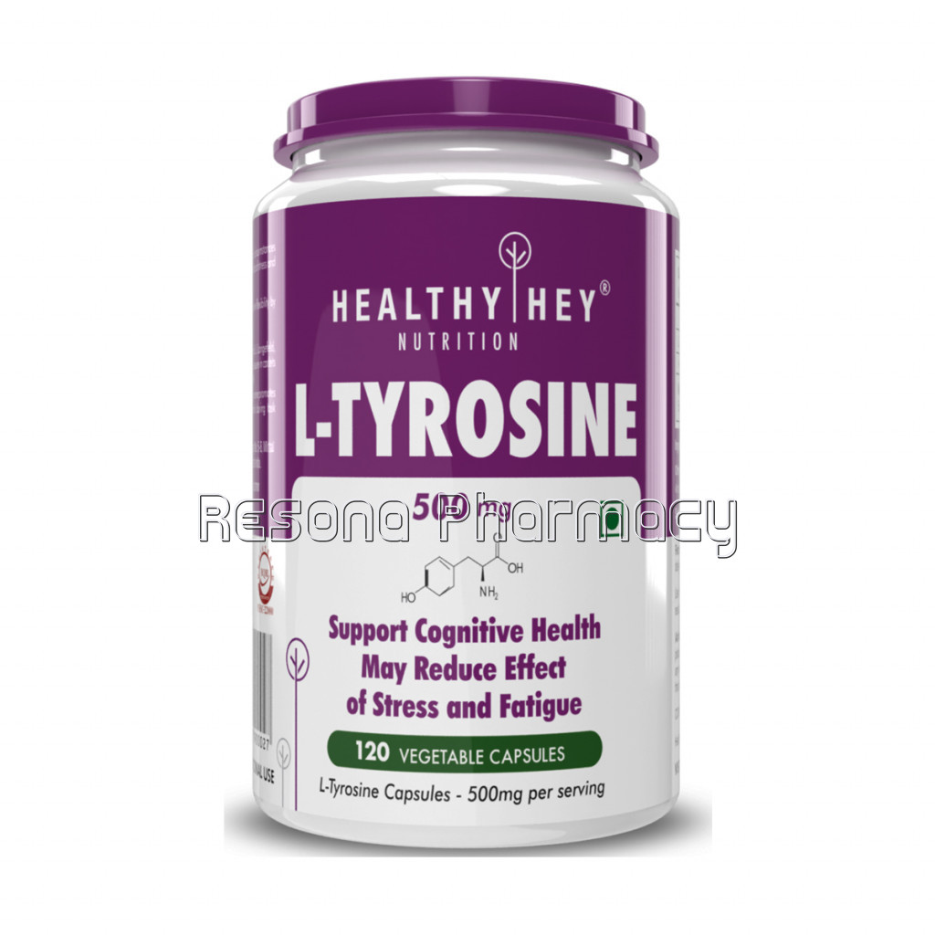 L Tyrosine 500Mg   120 Capsules