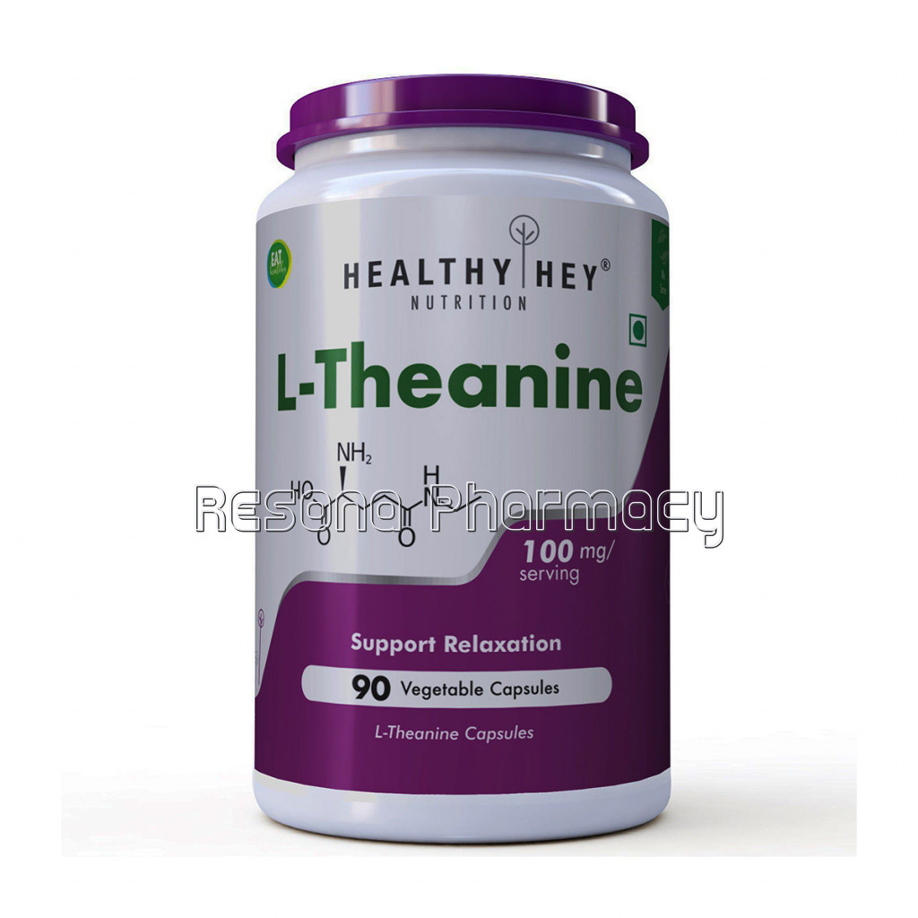 L Theanine 100Mg  Support Relaxation   90 Vegetarian Capsules