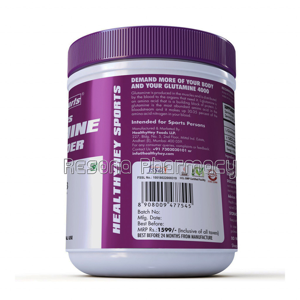 Glutamine Powder, Muscle Growth And Recovery   400G   133 Servings