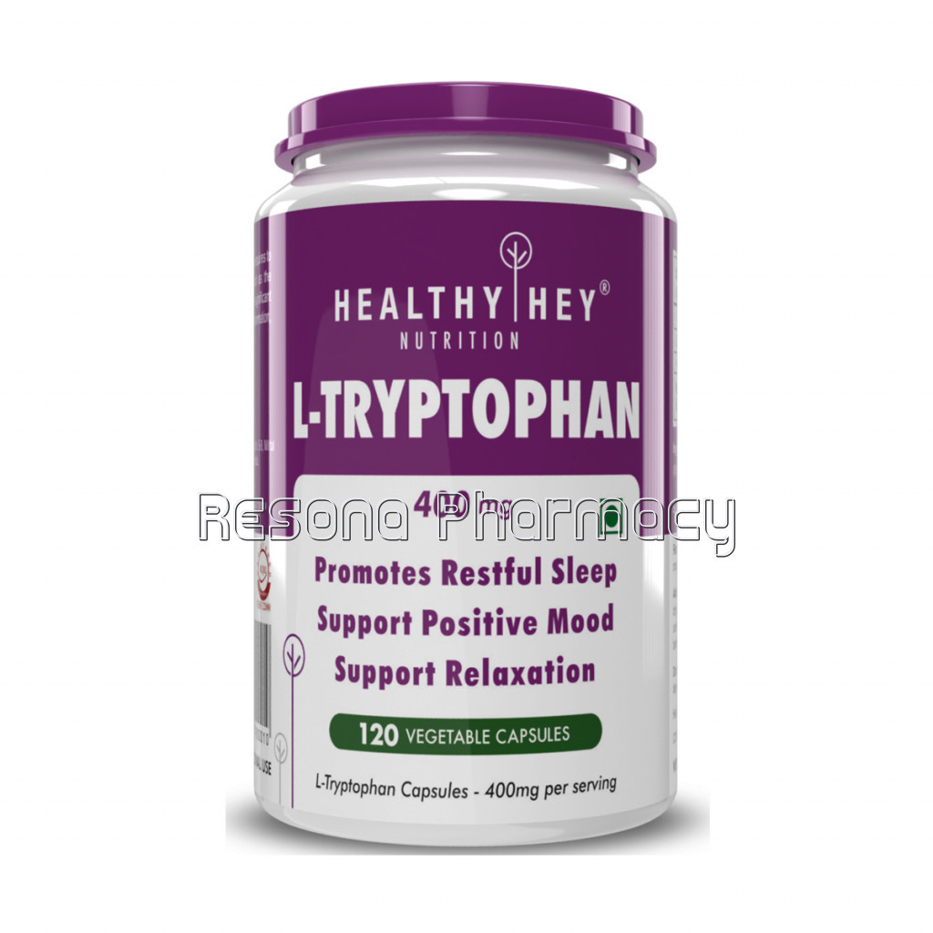 L Tryptophan 400Mg   120 Veg Capsules
