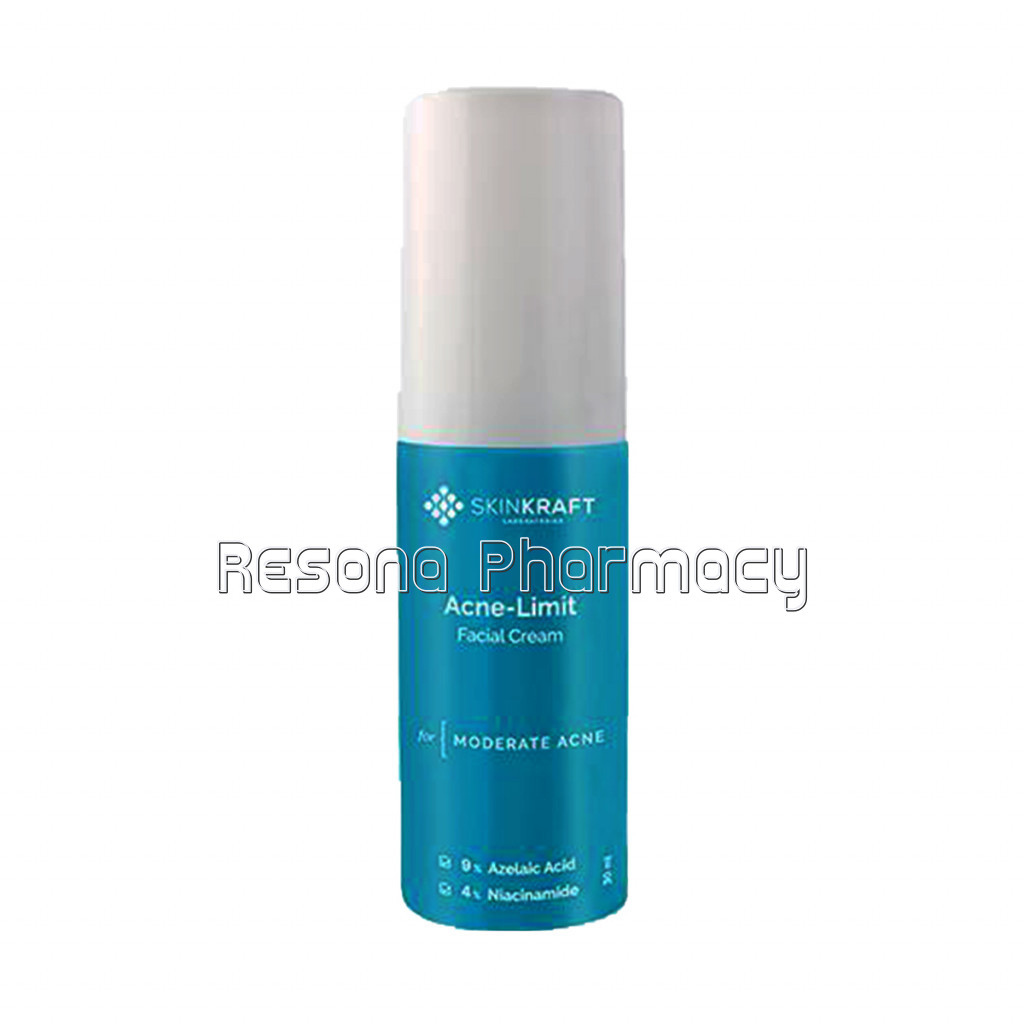 Acne Limit Facial Cream (With) 4% Niacinamide, Tea Tree and Willow Bark