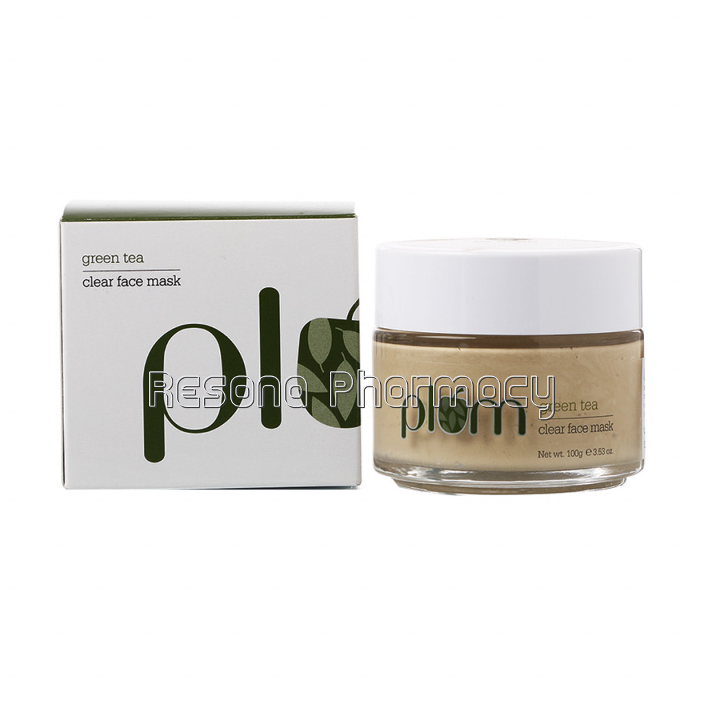 Green Tea Clear Face Mask (100 Gm) | Clay Mask For Oily Skin | 100% Vegan