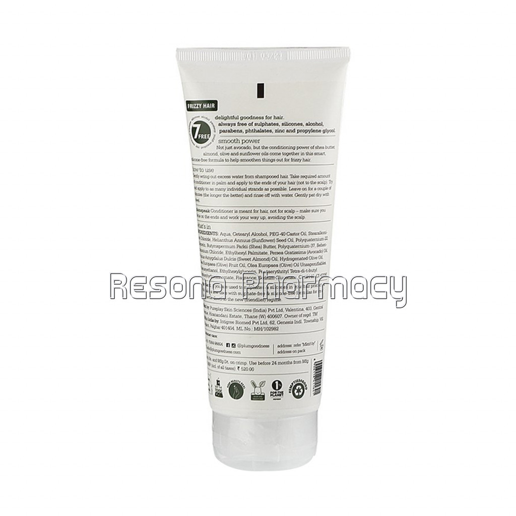 Avocado Smoothin' It Conditioner | For Frizz Free and Smooth Hair | Contains Shea Butter and Almond Oil | Silicone Free