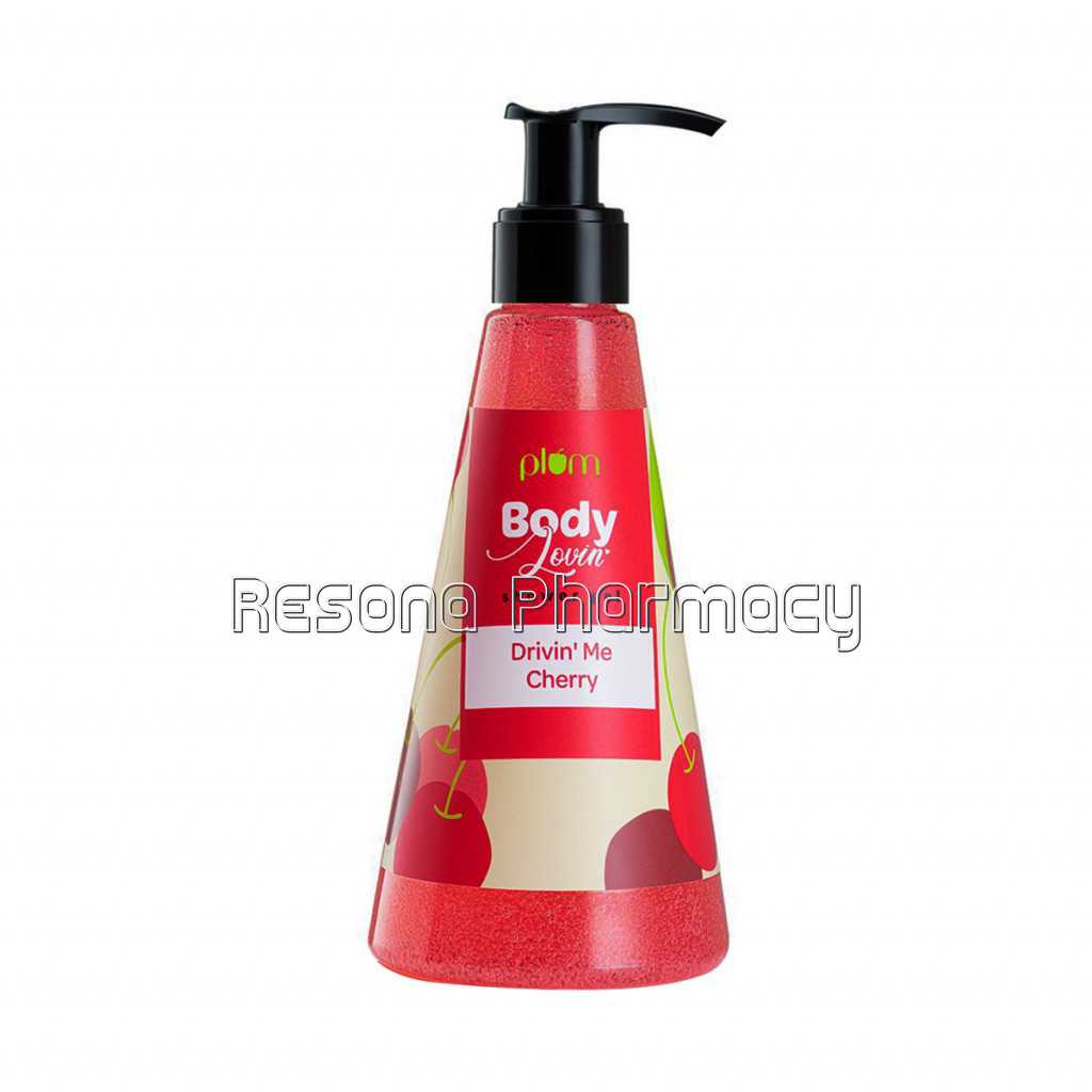 Plum Bodylovin' Drivin' Me Cherry Shower Gel | Fruity Fragrance | Sulphate Free | Non Drying