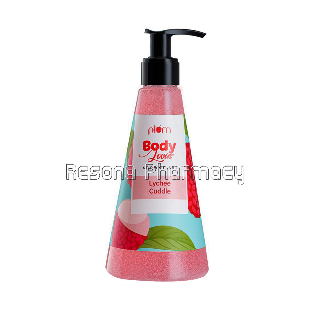 Plum Bodylovin' Lychee Cuddle Shower Gel | Fruity | Sulphate Free | 100% Vegan | Non Drying