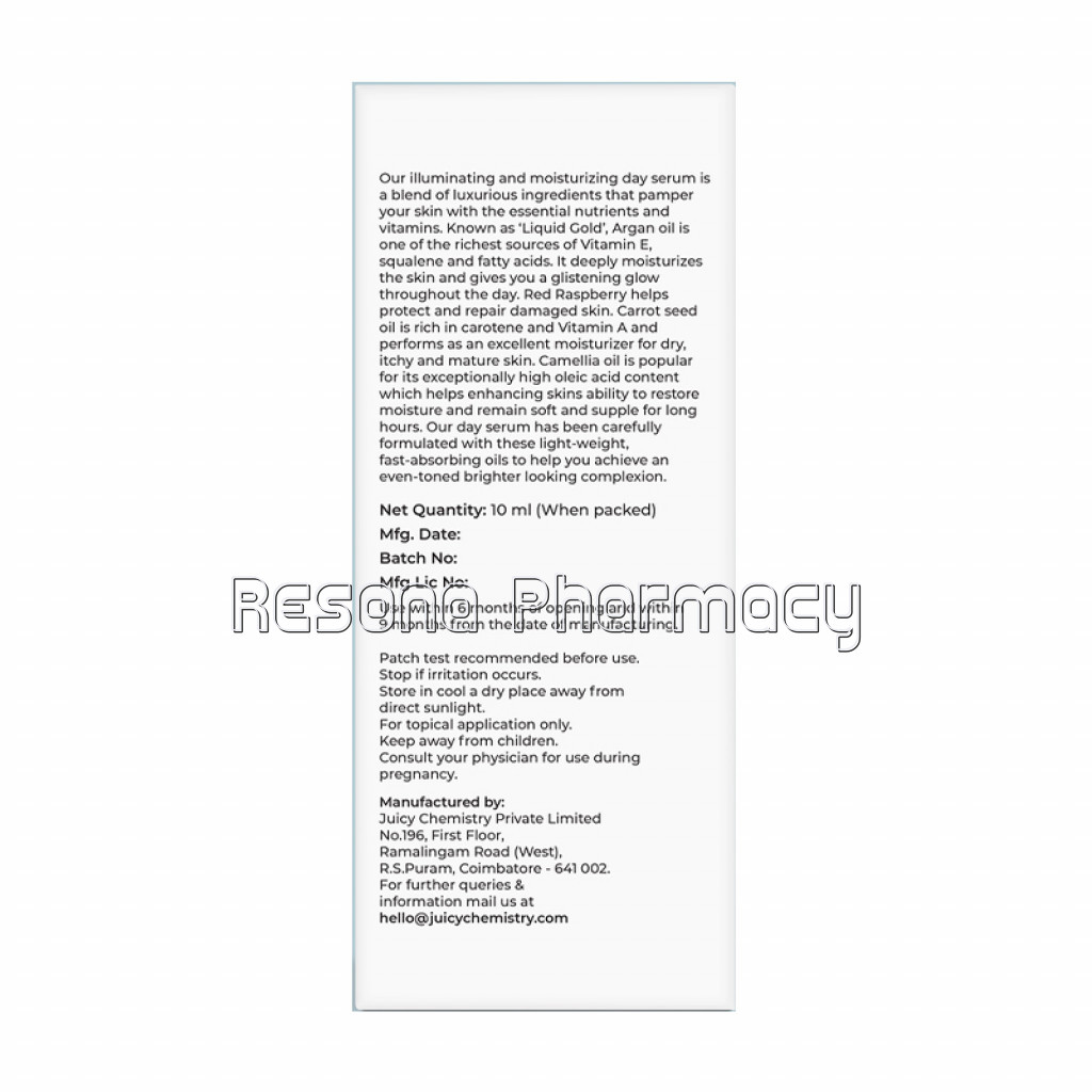 Saffron And Red Raspberry Facial Oil 10Ml