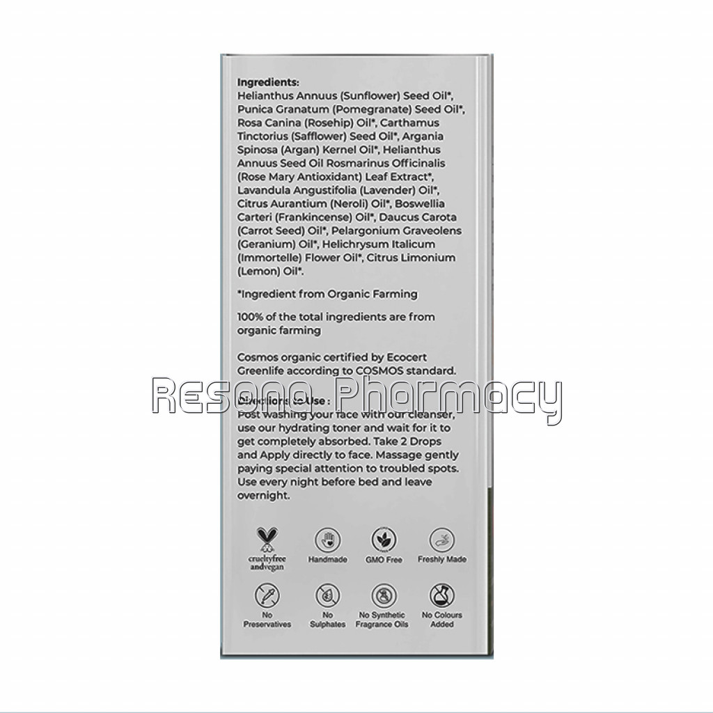 Helichrysum And Rosehip Facial Oil 10Ml