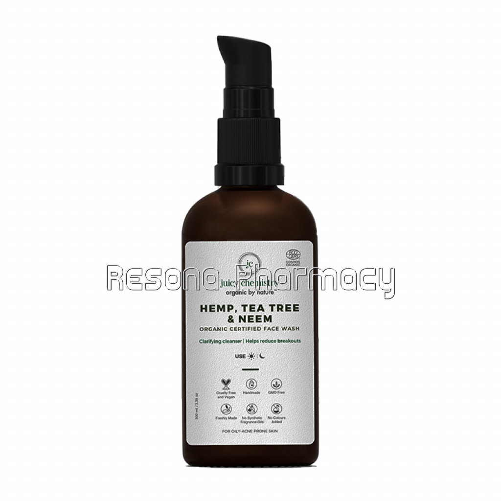 Hemp, Tea Tree And Neem Face Wash