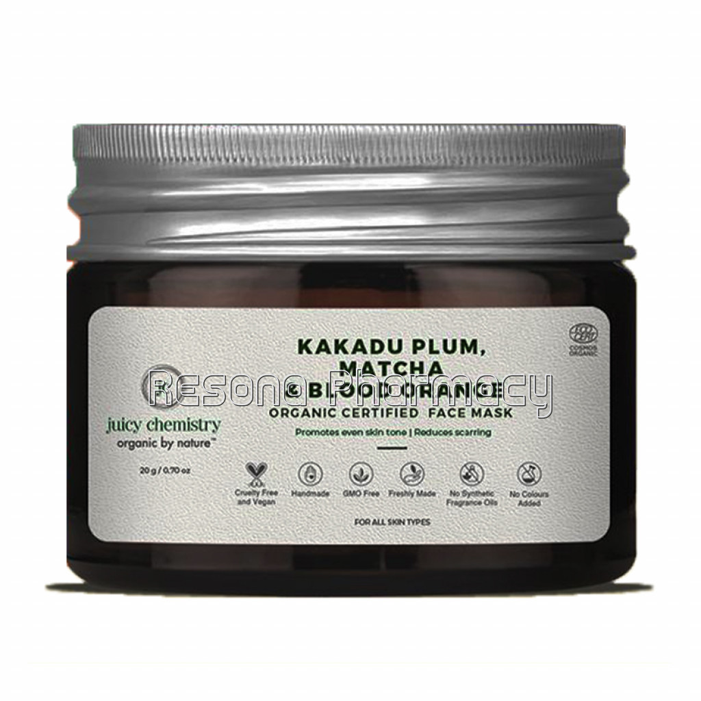 Kakadu Plum, Matcha And Blood Orange Face Mask