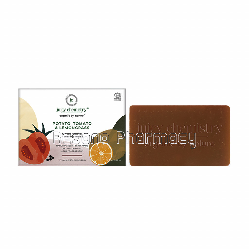 Potato, Tomato And Lemongrass Soap