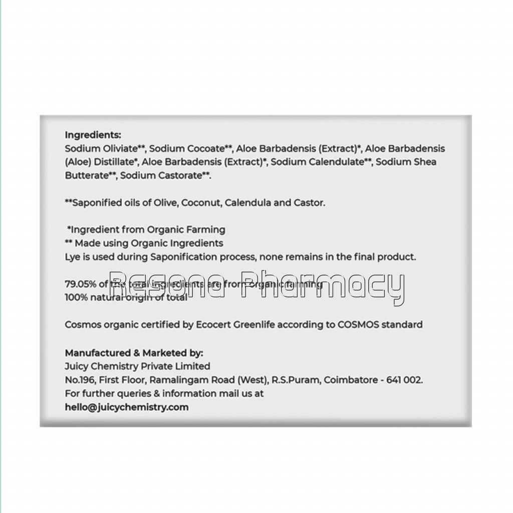 Aloe, Calendula And Shea Baby Soap