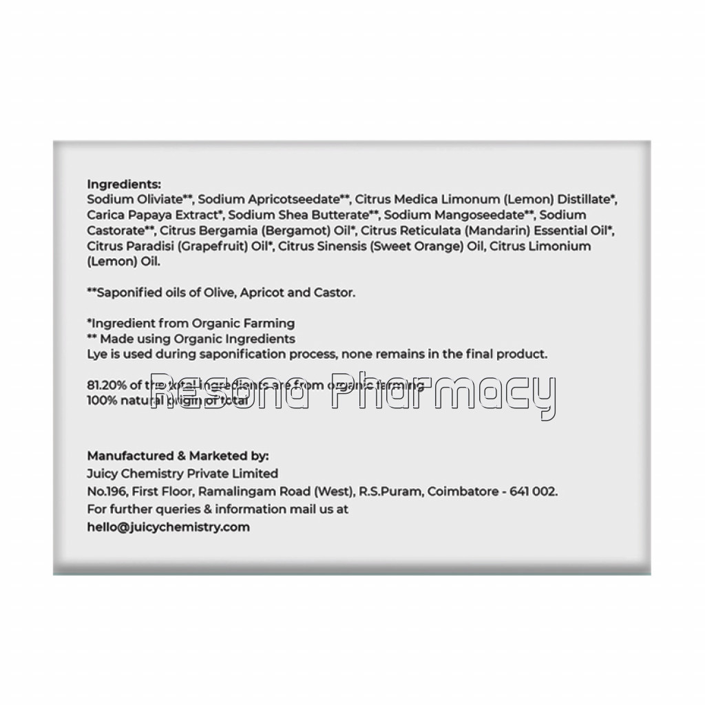 Papaya, Apricot And Mandarin Soap